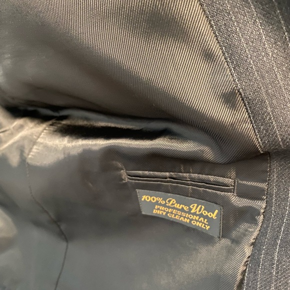 Charcoal Chalkstripe Suit - Picture 4 of 6